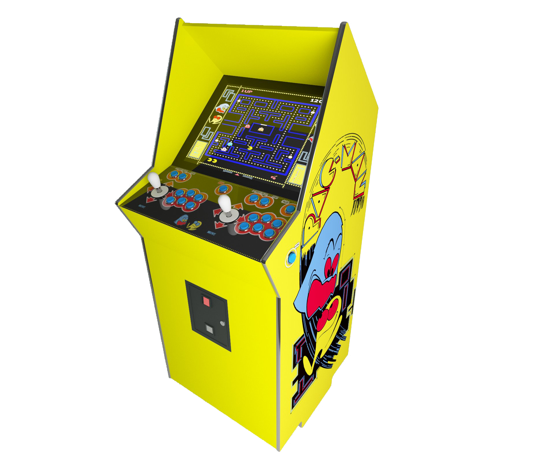 Deco borne RETRO PACMAN by Anakine - HFS Play HFS Play
